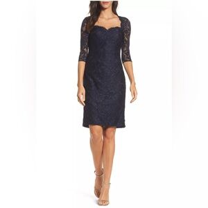 La‎ Femme dress lace sequin cocktail 8